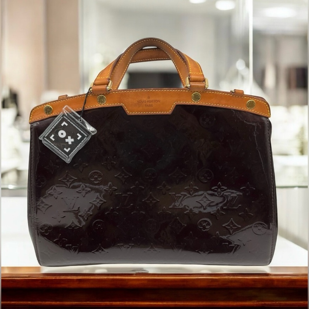 Louis Vuitton Amarante Monogram Vernis Bag